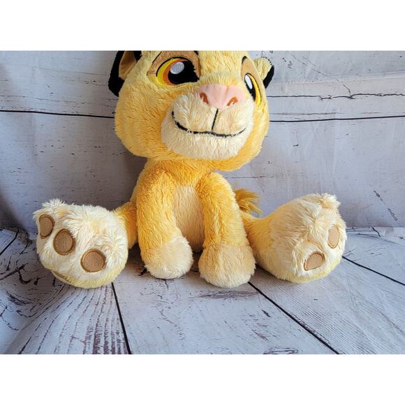 Disney Simba Big Feet The Lion King 10" Plush Stuffed Animal Baby Simba - Picture 3 of 8